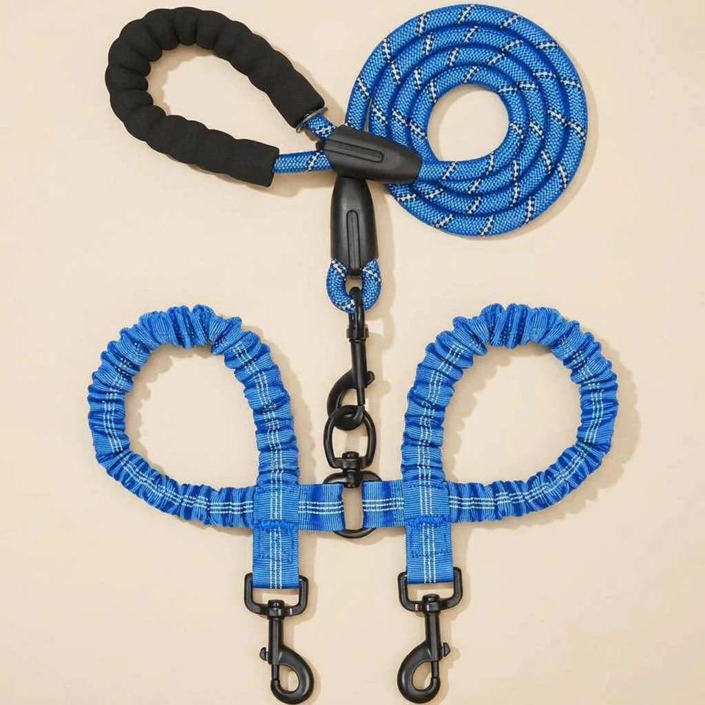 TandemTails™ 360° Double Dog Leash
