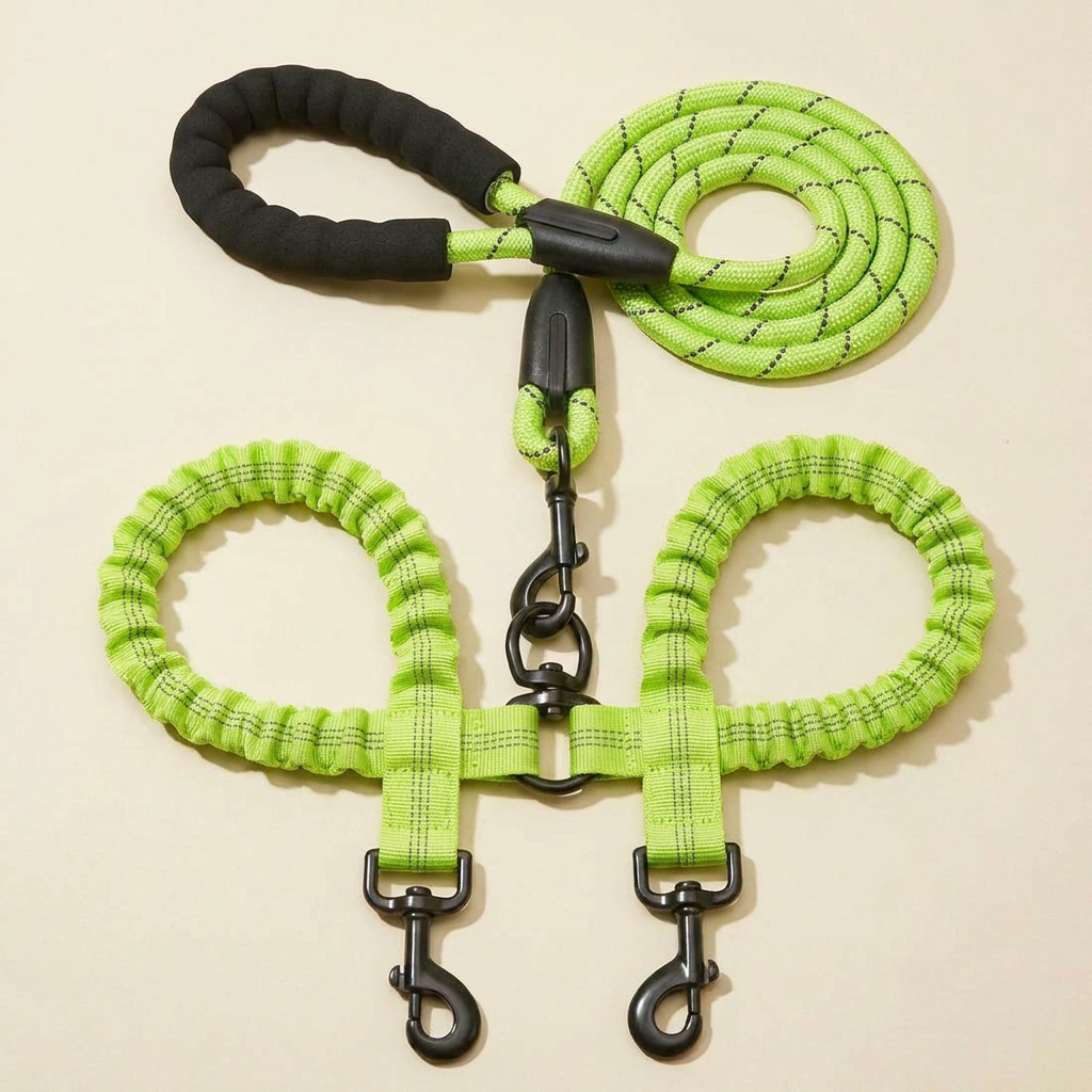 TandemTails™ 360° Double Dog Leash