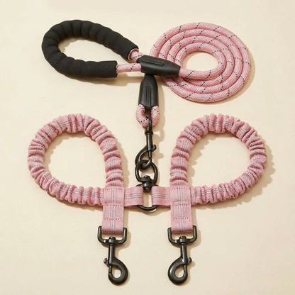 TandemTails™ 360° Double Dog Leash