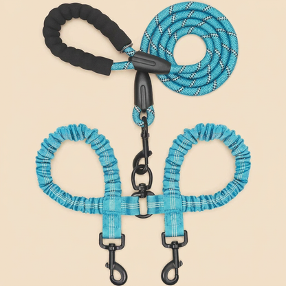 TandemTails™ 360° Double Dog Leash